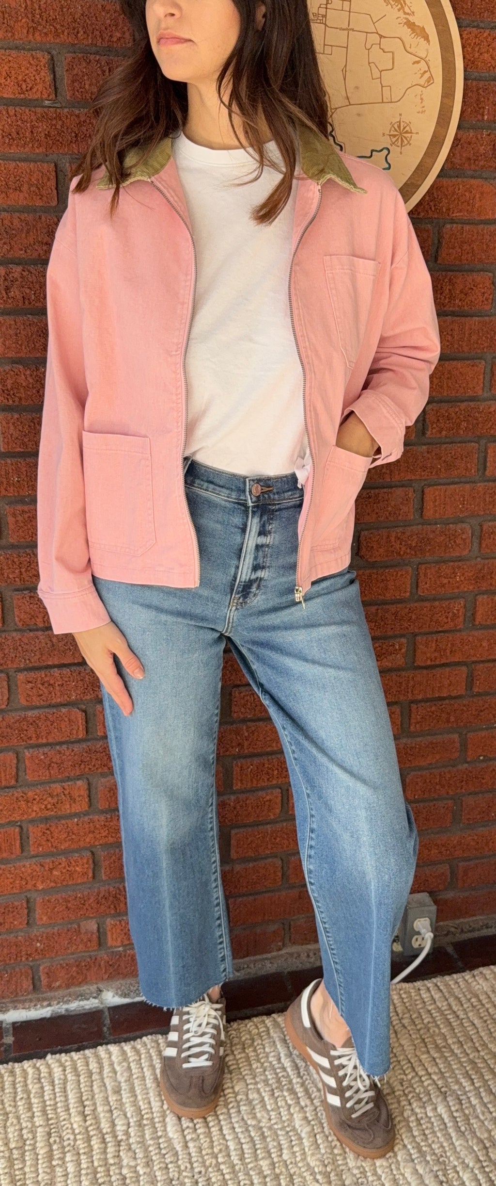 Pleaser High Rise Wide Ankle With Welt Pocket