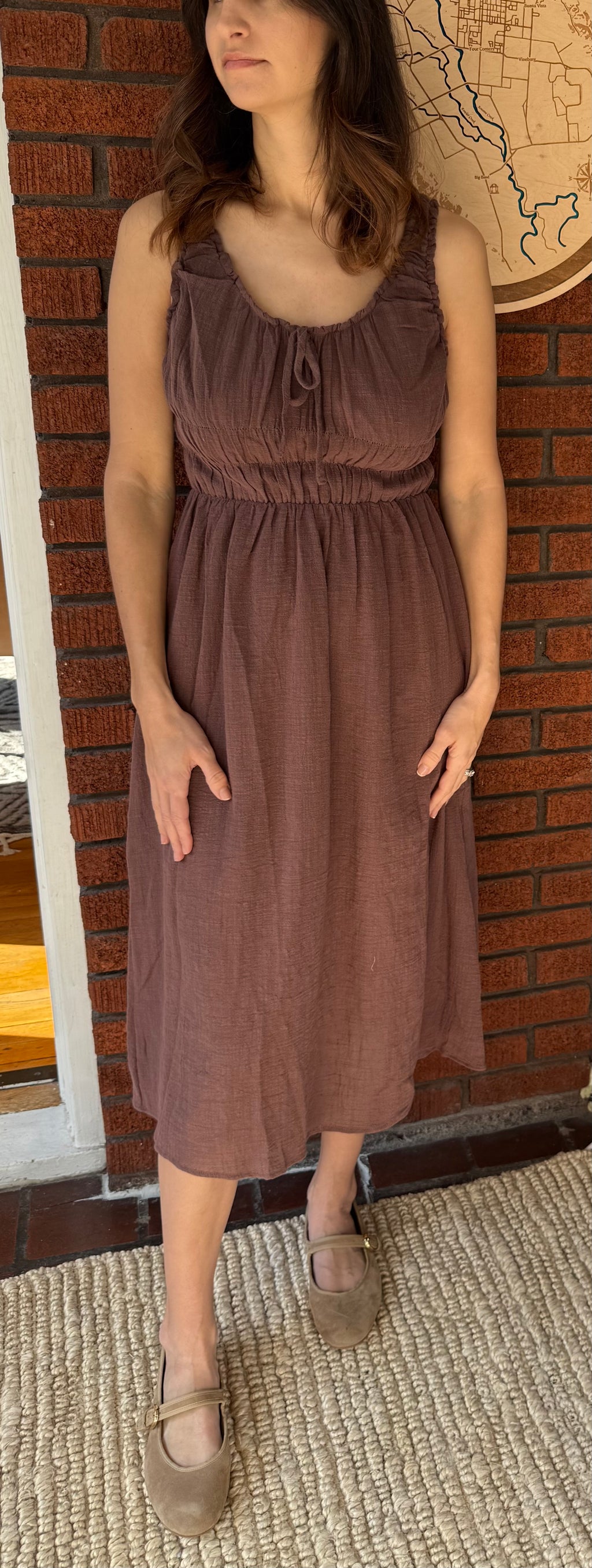 Aurora So Cal Midi Dress