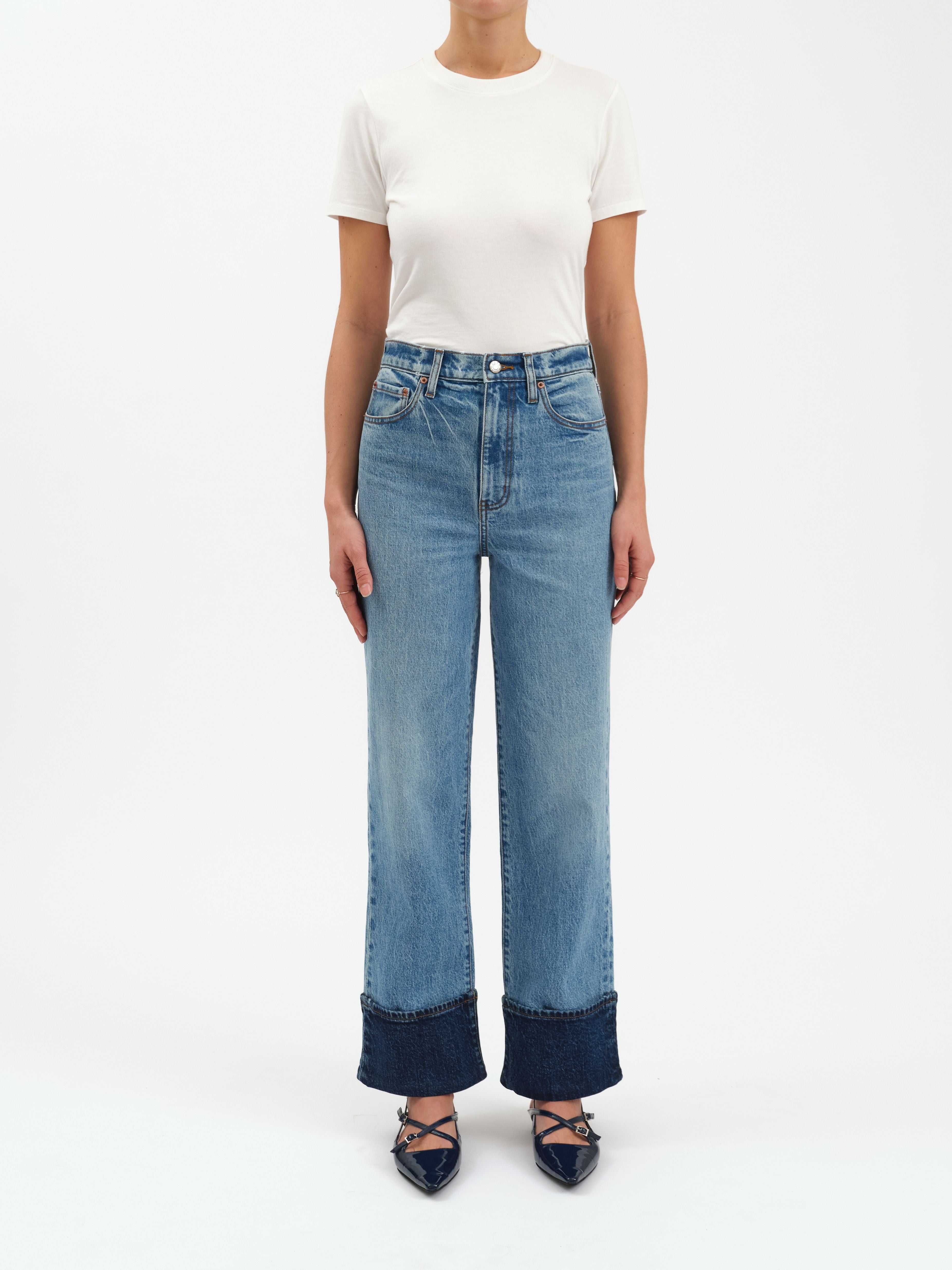 EASTSIDE HIGH RISE LOOSE DENIM