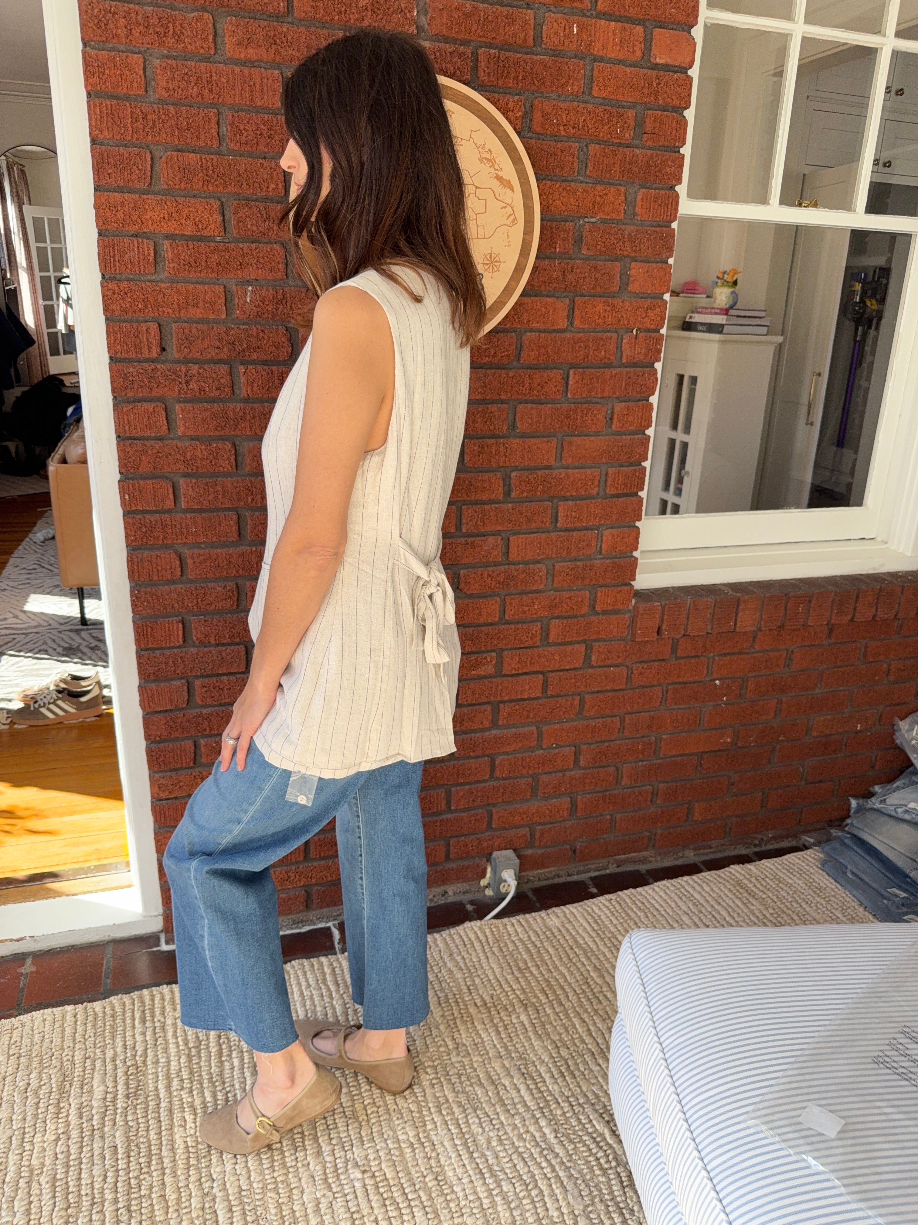 Baked Goods Button Front Vest