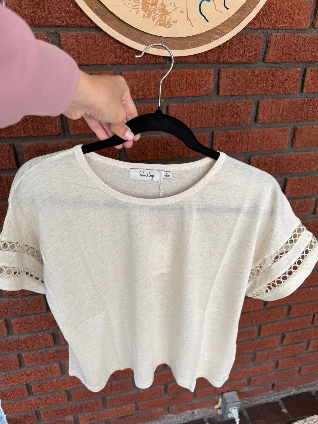 Sonora Sleeve Trim Tee