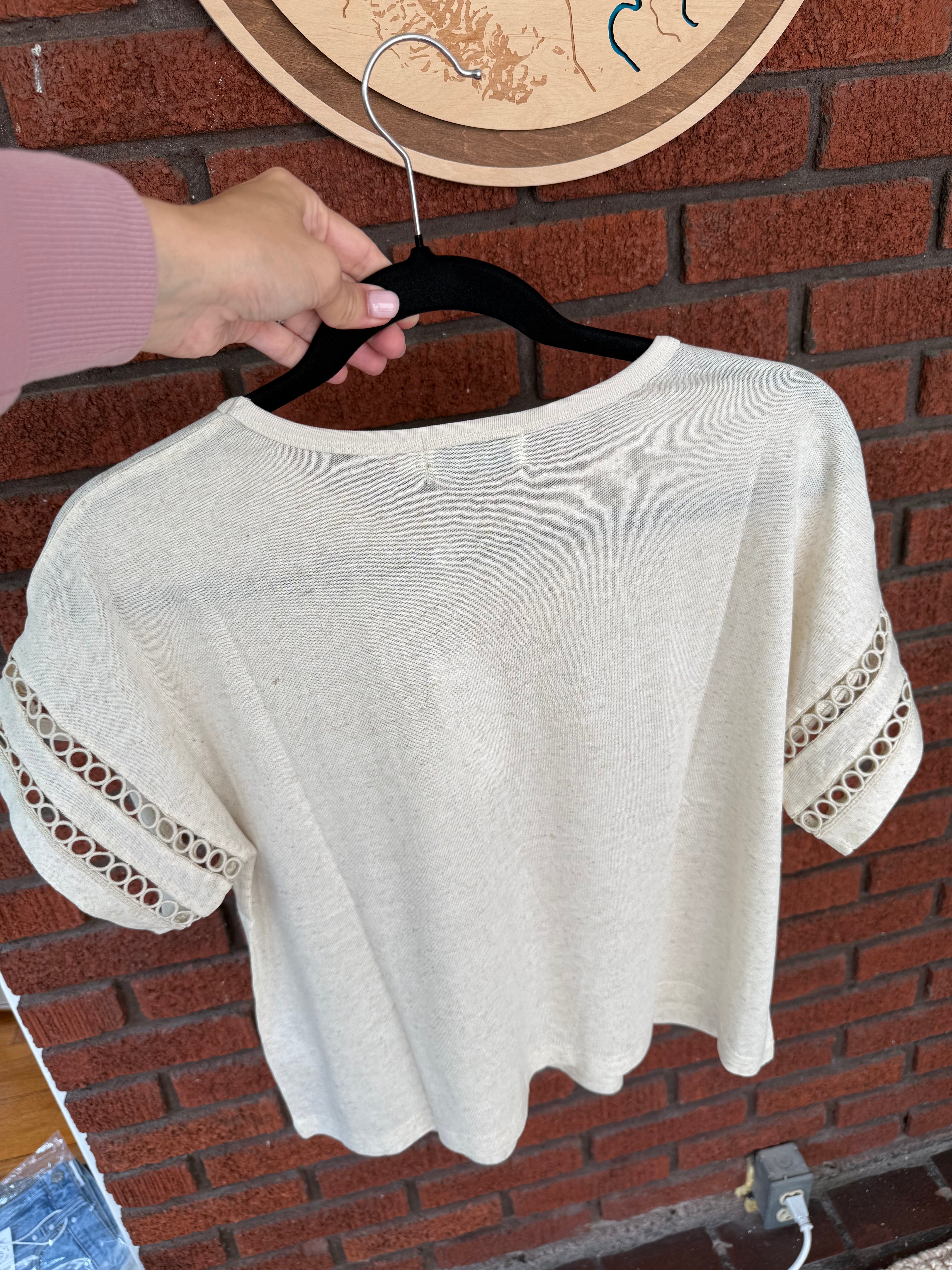 Sonora Sleeve Trim Tee