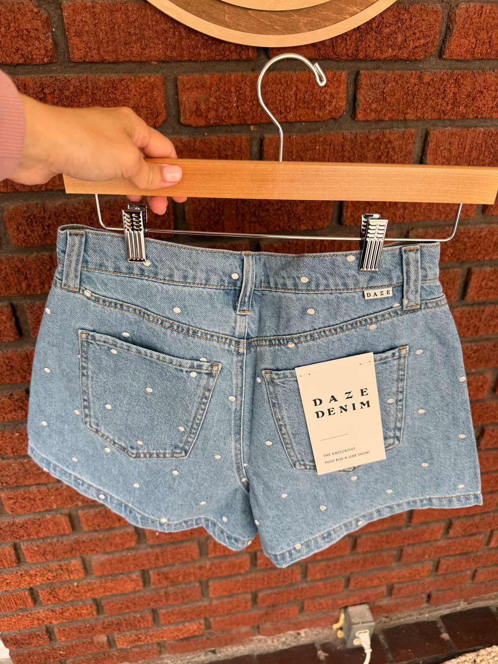 The Knockout High-Rise A-Line Shorts