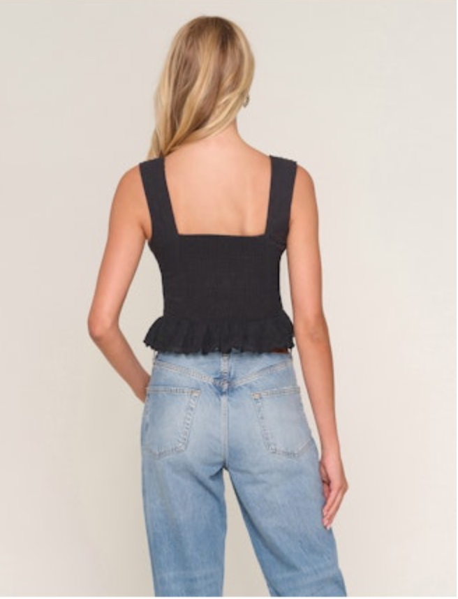 Christine Corset Woven Blouse