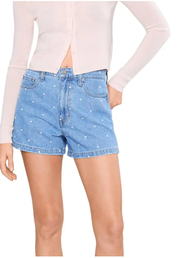 The Knockout High-Rise A-Line Shorts