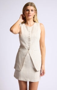 Baked Goods Button Front Vest